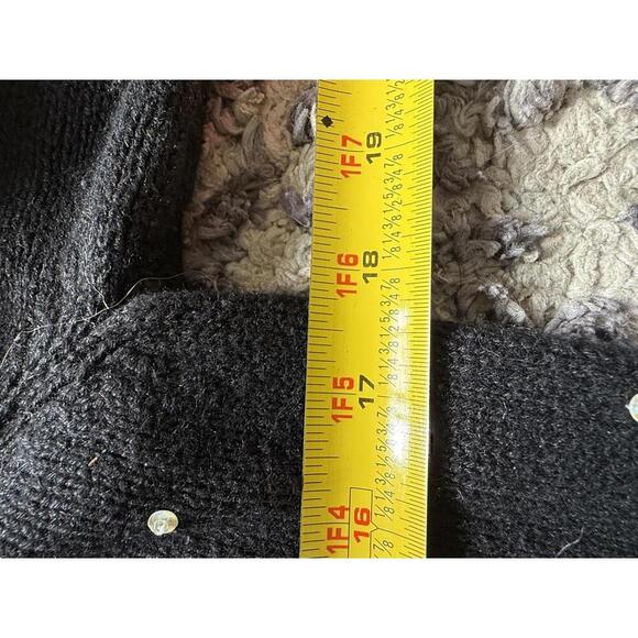 Classic Elements Santa Face Embroidered Cardigan S - Picture 5 of 7